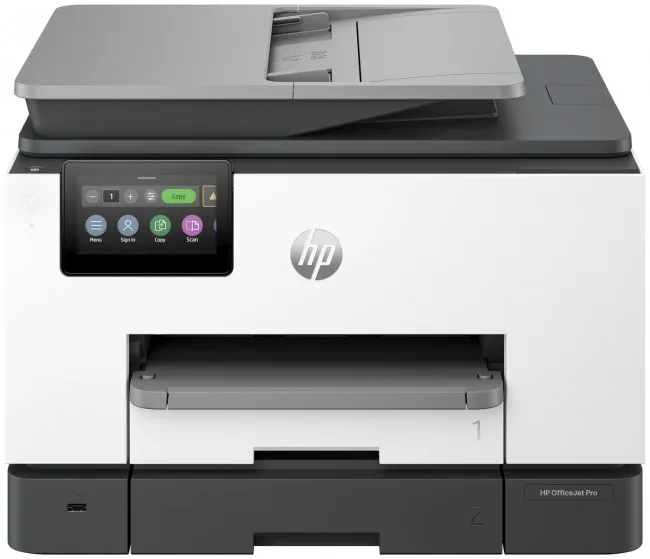 Printer HP OfficeJet Pro 9130b / Multifunksional / 1200 x 4800 dpi / 25 ppm / A4 / Colorful / Duplex printing / USB 2.0 / Ethernet 10/100 Mbps / I bardhë