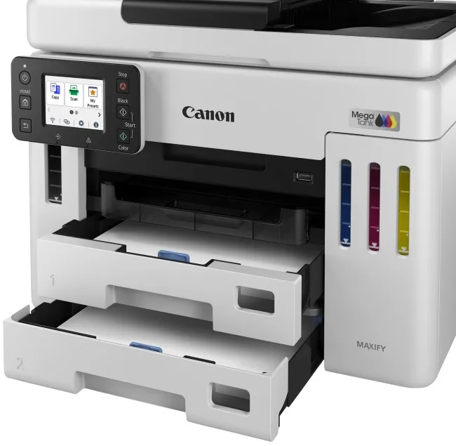 Printer Inkjet/Multifunksional Canon MAXIFY GX7140 / 24 ppm - Bardhë - Figura 3