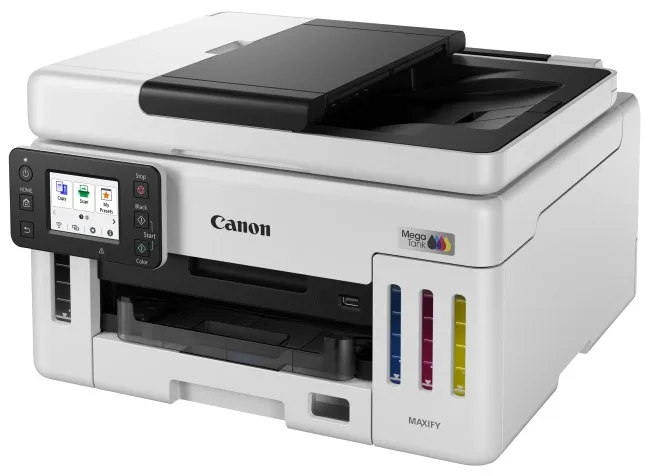 Printer Inkjet/Multifunksional Canon MAXIFY GX6140 / 24 ppm - Bardhë
