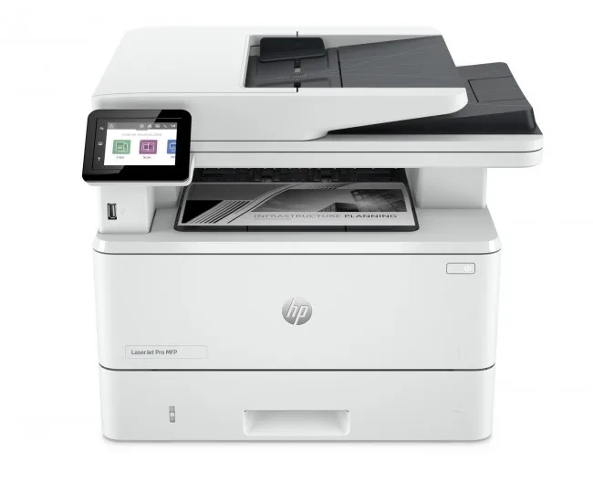 Printer HP LaserJet MFP PRO 4102dw / Multifunksional / 1200 x 1200 dpi / 40 ppm / Monochrome / Duplex printing / I bardhë