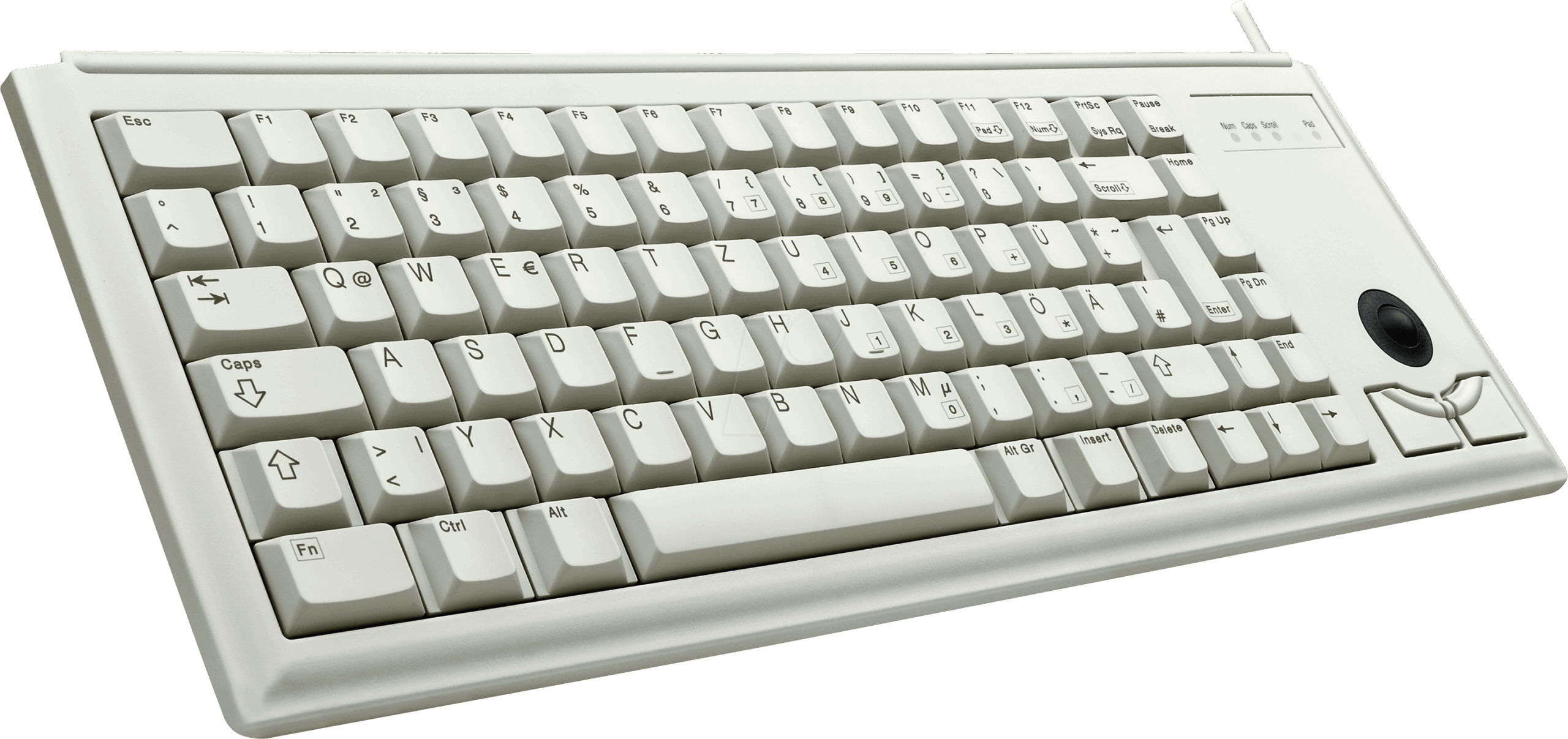 Tastierë me kabllo Cherry G84-4400 LUBUS-0 / USB / QWERTY US - Bezhë - Figura 2