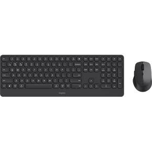 Combo(Tastierë&Maus) Rapoo E9390M Wireless / QWERTY - Zezë