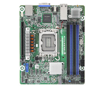Pllakë amë ASRock Motherboard EC266D4ID-2T/X550 mini-ITX Socket 1700 DDR5-only Single