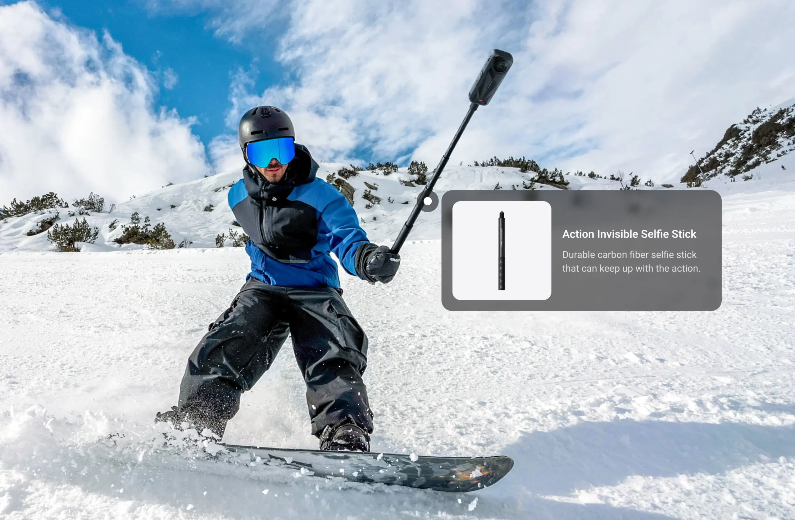 Insta360 X5 Snowboard Bundle - Figura 2