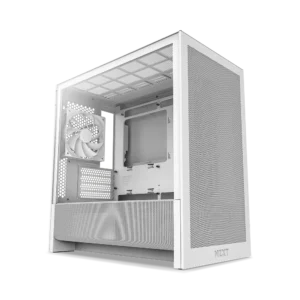 Kasë Kompjuteri Midi Tower NZXT H3 Flow (CC-H31FW-01) – Bardhë