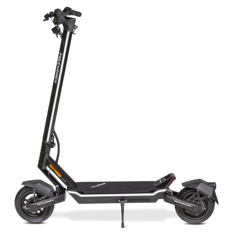 Trotinet Elektrik MS ENERGY eScooter FLARE X hydraulic d. + MS Energy helmet MSH-200_L
