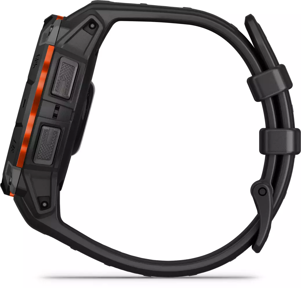 Orë e mençur Garmin Wearable Instinct 3 Solar – 45mm – Zezë/Portokalli - Figura 2
