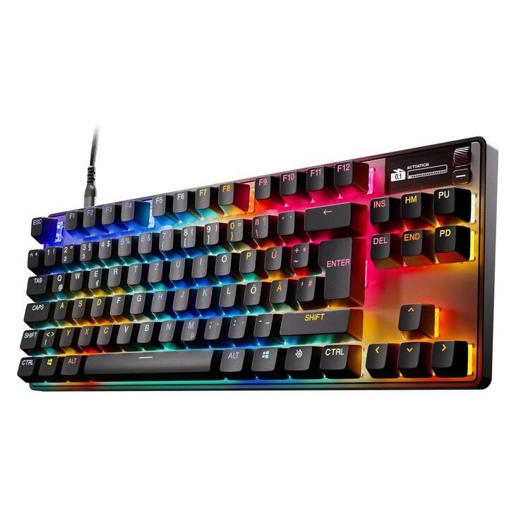 Tastierë Gaming SteelSeries Apex Pro TKL Gen 3 / QWERTY US Layout / Mekanike – Zezë