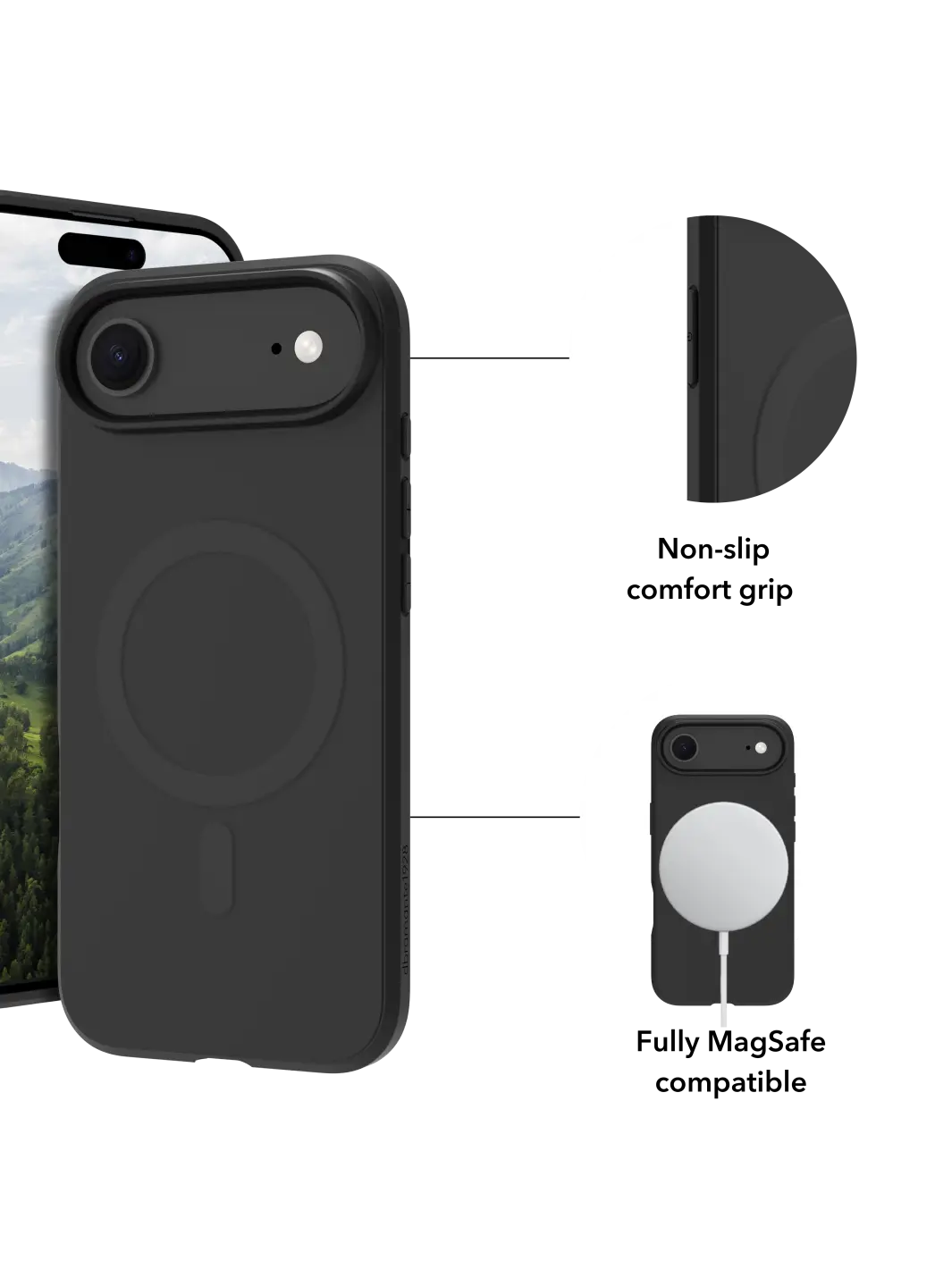 Aksesorë Apple dbramante1928 Greenland Pro MS Case / iPhone 17 Air - Zezë - Figura 4