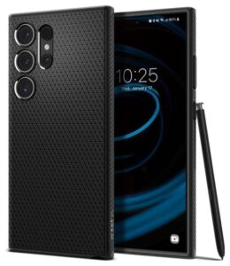 Aksesorë për telefon Spigen Liquid Air për Samsung Galaxy S24 Ultra – Zezë