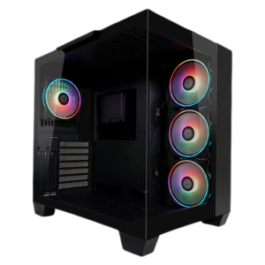 Kompjuter Gaming SPRING SERIES 4 / Ryzen 7 7800X3D / 16GB DDR5 / 500GB / RTX 5050 8GB / Case Dark Storm X - e zezë
