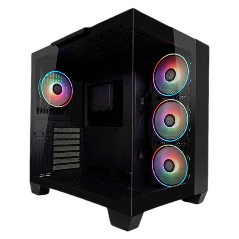 Kompjuter Gaming SPRING SERIES 4 / Ryzen 7 7800X3D / 16GB DDR5 / 500GB / RTX 5050 8GB / Case Dark Storm X - e zezë