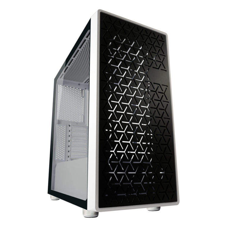 Kompjuter Gaming Beast Series 55 / Ryzen 5-5500 / 16GB / 500GB / RTX 5050 8GB / Case Gacrux XV / e bardhë dhe zi