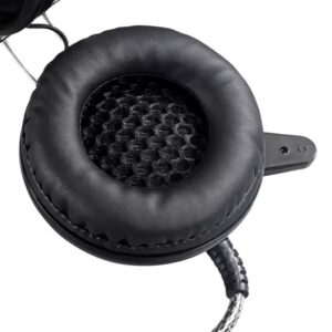 Kufje Gaming YORO Stereo F15 / USB / LED / Over-Ear / E zezë 8