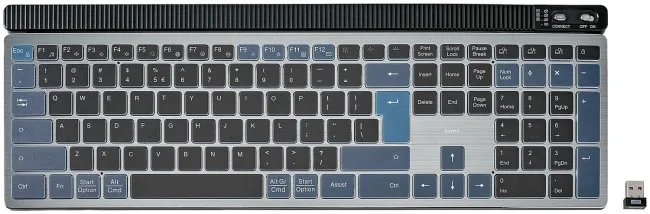 Tastierë pa kabllo Hama multi‑device WK‑750 / QWERTY – Zezë