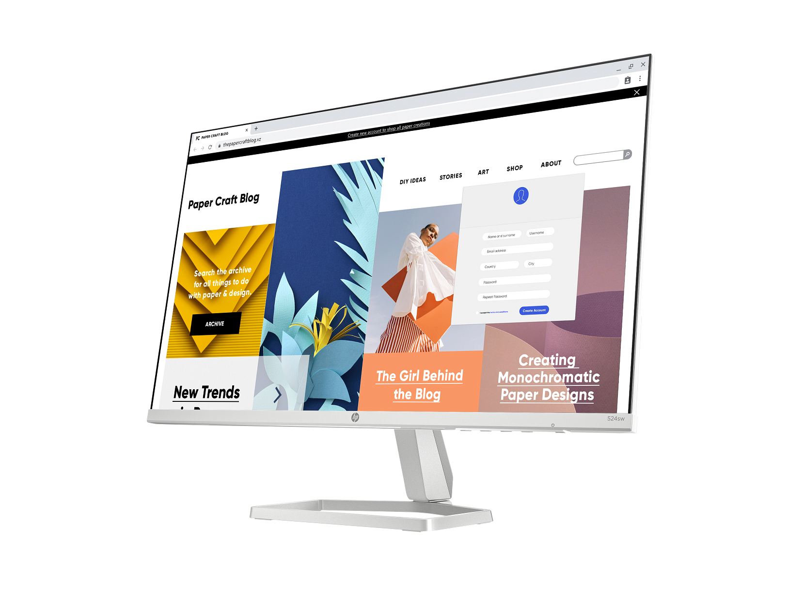 Monitor HP Series 5 524sw / 23.8" Full HD 100Hz IPS / HDMI / Hiri - Figura 2