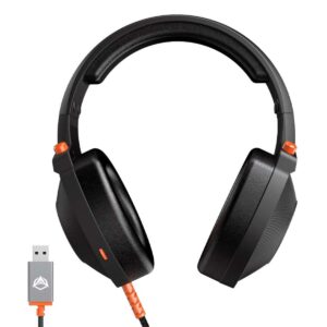 Kufje Gaming Meetion HP012 Virtual 7.1 Surround / USB/ RGB / e zezë