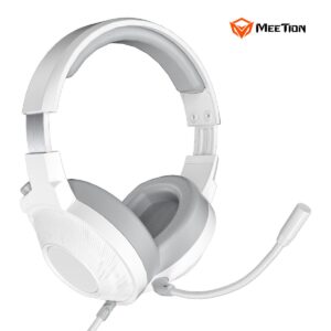 Kufje Gaming Meetion HP012 Virtual 7.1 Surround / RGB / USB / e bardhë