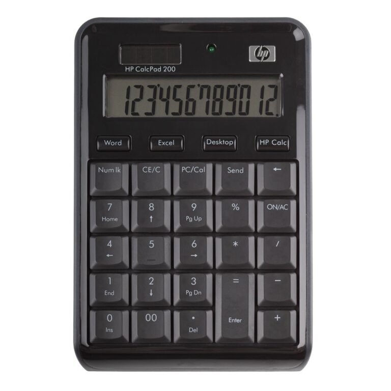 Kalkulator HP CalcPad 200 / USB 2.0 / I zi