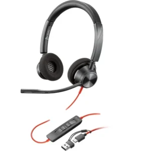 Kufje me kabllo HP Poly Headset Blackwire 3320 Stero - Zezë