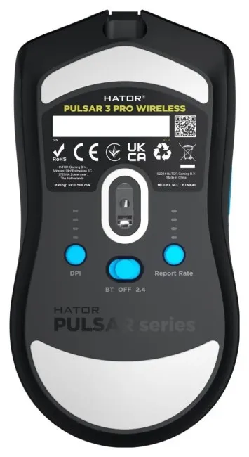 Maus Gaming Hator Pulsar3 Pro / Wireless / 3 HTM640 – Zezë - Figura 5