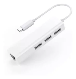 HUB USB Type-C në USB 2.0 1/4 / 15cm / I bardhë