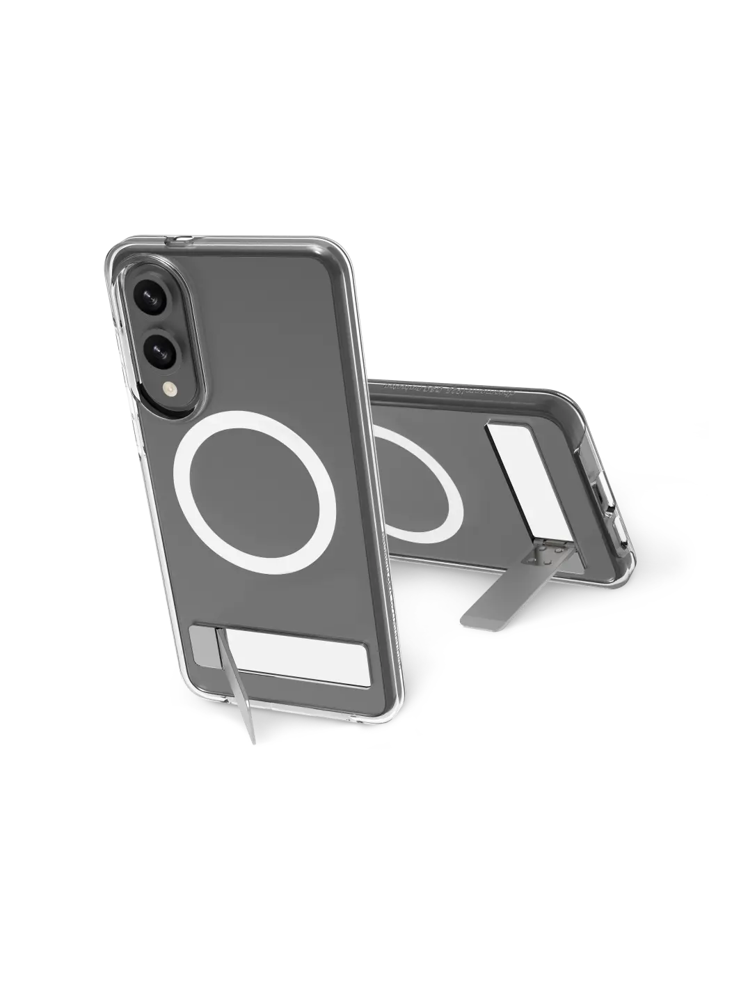 Aksesorë për telefon dbramante Iceland Ultra D3O QI2 me Kickstand për Galaxy S25 Edge – Transparente - Figura 2