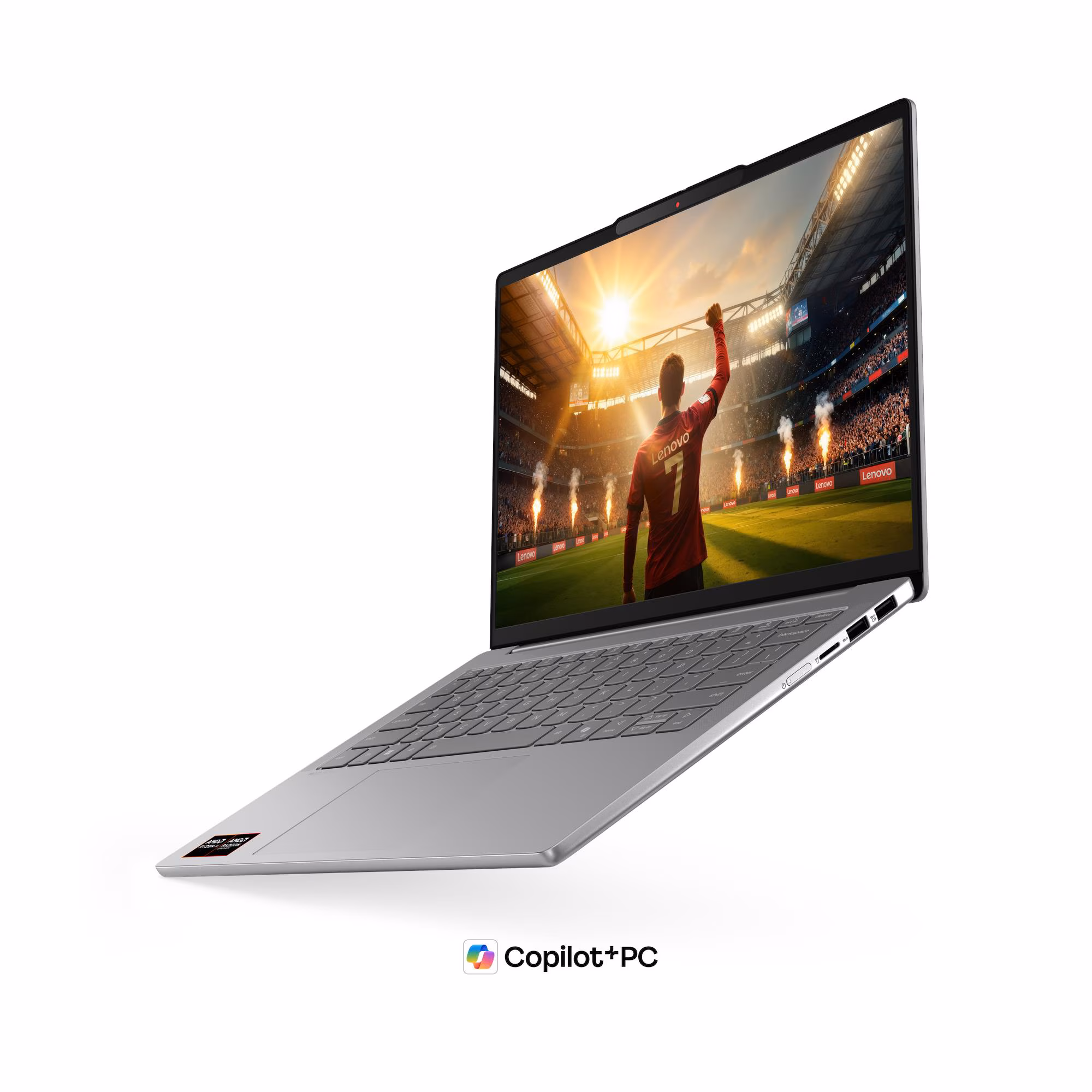 Laptop Lenovo IdeaPad Slim 5 14AGP11 / Ryzen AI 7 445 / 16GB DDR5 / 512GB / 14″ WUXGA OLED 60Hz / AMD Radeon 840M – Gri 2