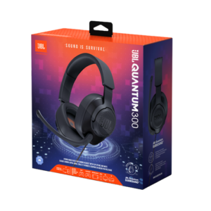 Kufje Gaming JBL Quantum 300 / 20Hz - 20kHz / 100dB / Refurbished / Të zeza