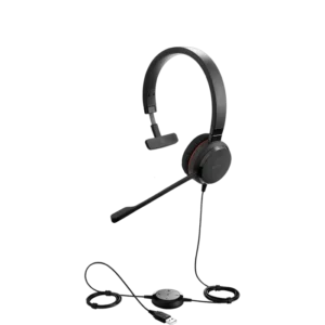 Kufje Jabra Evolve 30 II / Mono / Wired  / Over-Ear / USB / E zezë