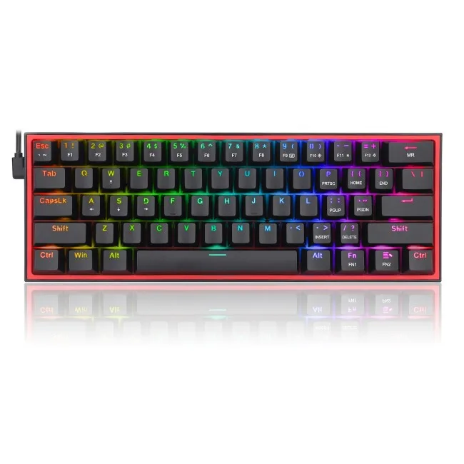 Tastierë Gaming Redragon K617 Fizz / RGB – Zezë - Figura 3