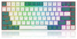 Tastierë Gaming Redragon K678WG-RGB-PRO Singed - Gjelbër