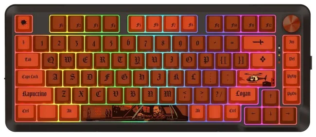 Tastierë Gaming Redragon K4PUC21N0 PRO - Kuqe