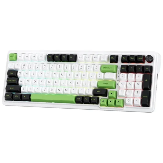 Tastierë Gaming Redragon K686WBG-RGB-MAX Eisa Max - Bardhë - Figura 4