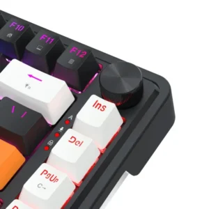 Tastierë Gaming Redragon LANDSHAKER K714WBO-RGB / Wired / US Language – Zezë 6