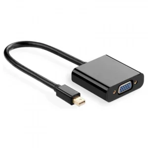 Konverter Display Port në VGA / 1080p / 15cm / I zi