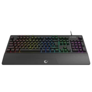 Tastierë Gaming Rampage Simula RGB / Wired / US Language – Zezë 7