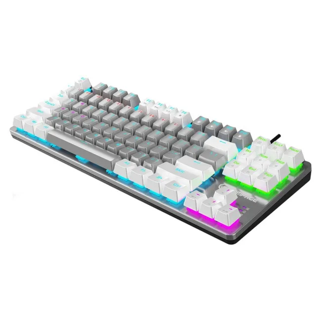 Tastierë Gaming Rampage Snug RGB KRGD Red / QWERTY – Gri - Figura 2