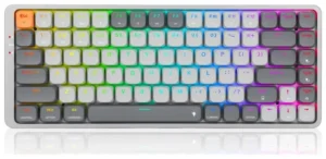 Tastierë Gaming Redragon AZURE K652GG RGB PRO / Wired & Wireless / QWERTY – Gri 6