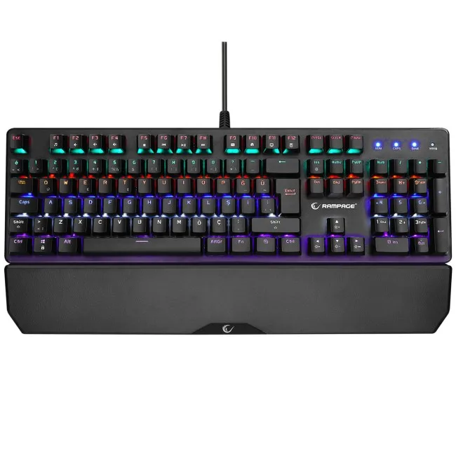 Tastierë Gaming Rampage KB-R86 Umbra Blue Switch – Zezë
