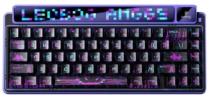 Tastierë Gaming Leobog Gasket AMG65 Purple LightFeather Switch RGB – Zezë