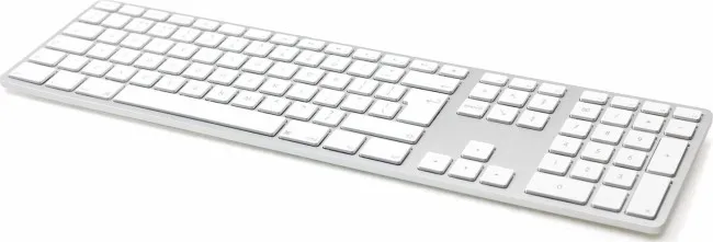 Tastierë me kabllo Matias Mac USB‑C / QWERTY – Argjend