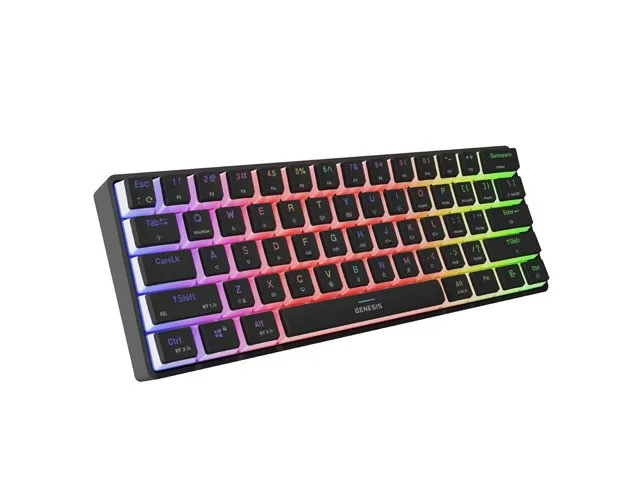 Tastierë Gaming Genesis Thor 660 G2 RGB Gateron Brown / QWERTY – Zezë