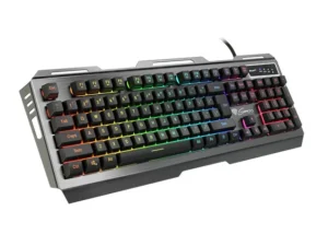 Tastierë Gaming Genesis Rhod 420 RGB / QWERTY – Gri