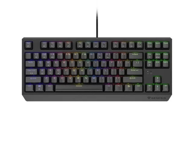 Tastierë me kabllo Genesis Thor 230 TKL RGB  – Zezë