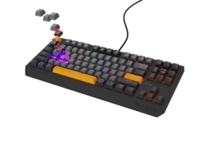 Tastierë Gaming Genesis Thor 230 TKL Anchor Gray Negative RGB Outemu Red Wired / QWERTY – Zezë 6