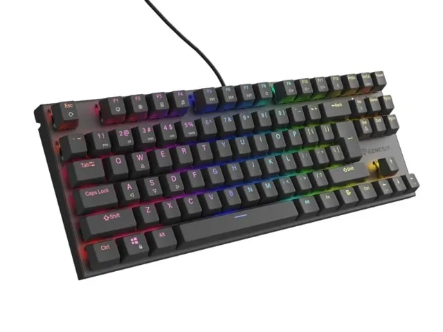 Tastierë Gaming Genesis Thor 303 TKL / RGB – Zezë