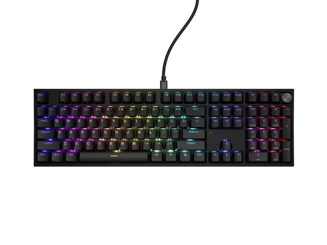 Tastierë Gaming Genesis Thor 404 RGB Outemu Peach Silent / US Layout – Zezë