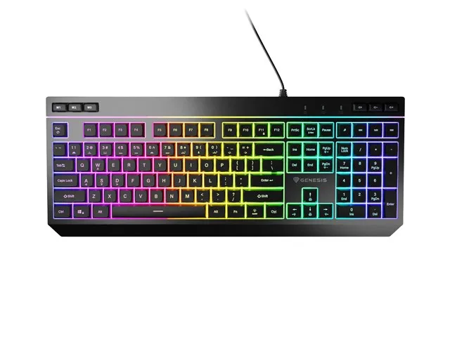 Tastierë Gaming Genesis Rhod 530 RGB / QWERTY – Zezë