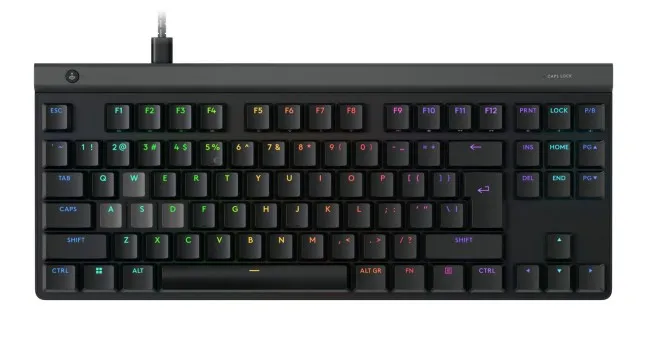 Tastierë me kabllo Logitech G515 TKL Rapid / QWERTY – Zezë